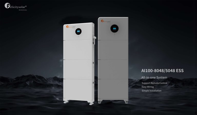 Off-grid all-in-one machine AI100-8048 5048 ESS new product release poster 1.0 (latest)